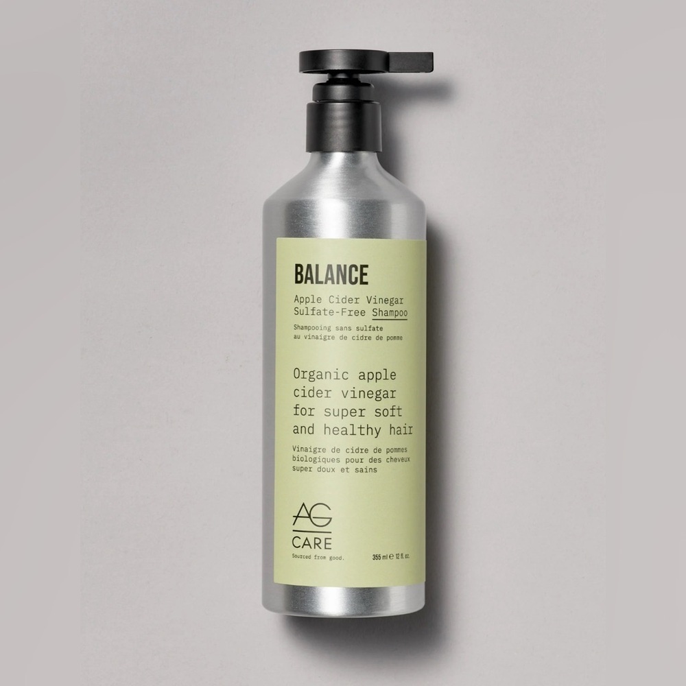 AG Care BALANCE APPLE CIDER VINEGAR SULFATE-FREE SHAMPOO & Conditioner 12oz set - Picture 4 of 10